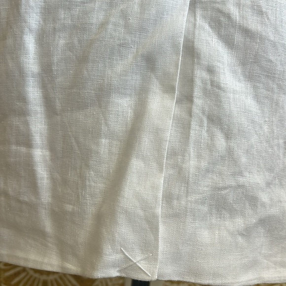 NWT STAUD Maxwell White Linen Single-Breasted Blazer size L SOLD OUT - Picture 7 of 16